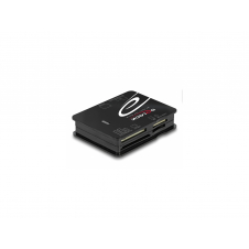 DeLOCK 91007 lector de tarjeta USB 2.0 Negro