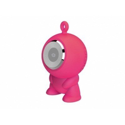 Conceptronic Umi Altavoces Inalambricos Bluetooth 3.0 Impermeables(IPX5) - Micro SD - Color Rosa