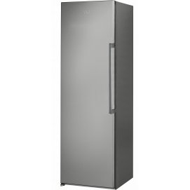 Congelador vertical Hotpoint UH8 F1C X 1, 187.5 x 59.5 x 63 cm, No Frost, 41dB, clase F, 303 kWh año, 263 litros, puertas reversibles, color inox