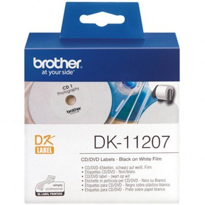 Rollo de etiquetas precortadas brother dk11207