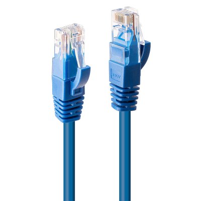 48022 cable de red Azul 10 m Cat6 U/UTP (UTP)