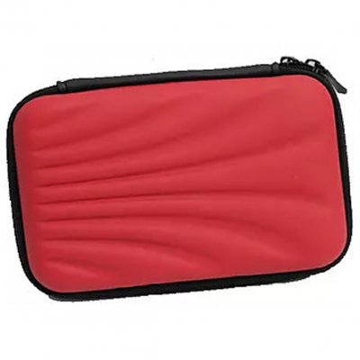 Funda disco duro maillon hdd powerbank case 2.5pulgadas rojo