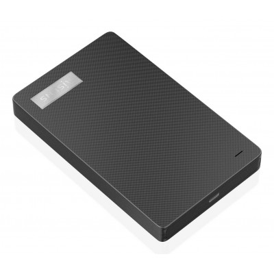 AISENS - Caja Externa 2,5 9.5mm SATA a USB-C USB3.1 Gen1, Negra