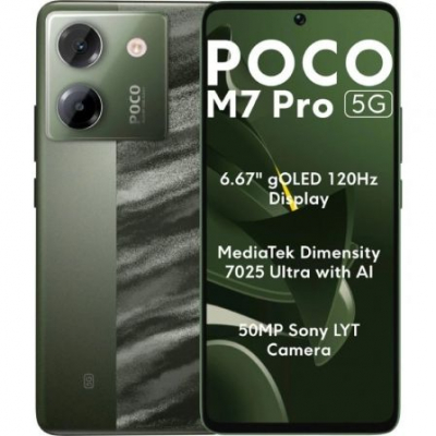 Smartphone Xiaomi POCO M7 Pro 12GB/ 512GB/ 6.67/ 5G/ Verde