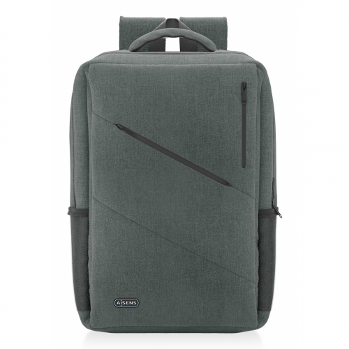 AISENS - MOCHILA URBANA Y DE OFICINA PARA PORTATIL 15,6, GRIS