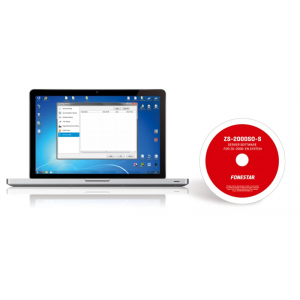 Software de control para sistema de megafonía y alarma por voz EN 54 ZS Fonestar ZS-2000SO-S