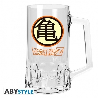 Jarra cristal abystyle dragon ball logo