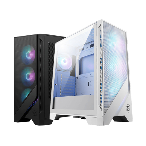 CAJA MSI MAG FORGE 320R AIRFLOW WHITE,1x2.5