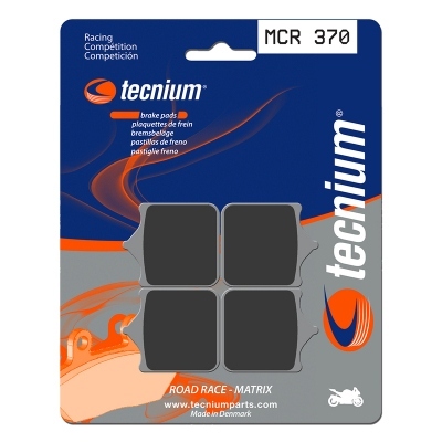 Pastillas de freno Tecnium MCR370 Sinterizadas Carbono MCR370