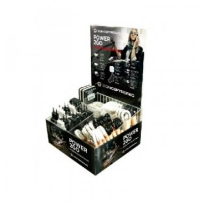 EXPOSITOR ACRILICO POWER2GO NORTESS incluye 70 artículos