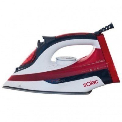 PLANCHA SOLAC OPTIMA PERFECT - 2600W - SUPERVAPOR 170G/MIN - SUELA CERAMICA EASY DRIVE - SISTEMA ANTICAL - SISTEMA ANTIGOTEO - DEPOSITO 380CC