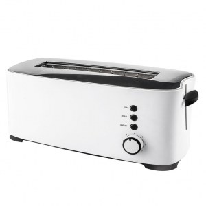 Tostador Kuken 33619, 1000W, 1 ranura larga, blanco