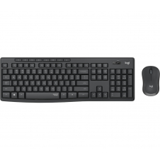 KIT LOGITECH MK295 KIT TECLADO Y MOUSE INALÁMBRICO SILENT NEGRO