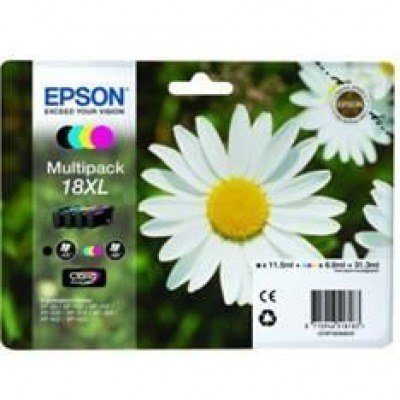 Multipack tinta epson t181640 xl alta capacidad xp - 102 - 205 - 305 - 405 - margarita
