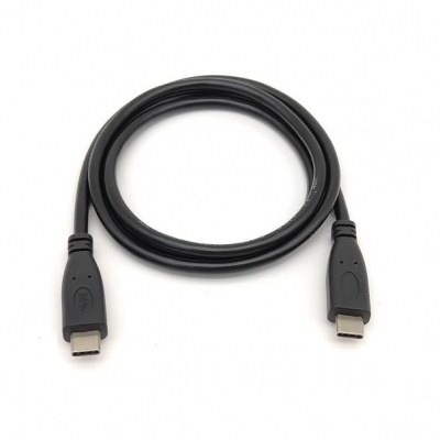 CABLE 2.0 USB-C MACHO USB-C MACHO 2M TRANSFERENCIA 480MBPS COLOR NEGRO