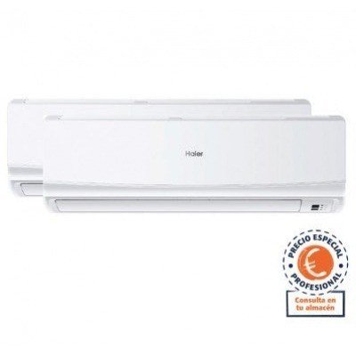 AIRE ACONDICIONADO MULTISPLIT 2100+3000 FRIGORIAS GEOS+ HAIER