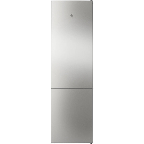 Frigorífico combi Balay 3KFA865XI, 203 x 60 x 66.5 cm, Total No Frost, clase A, 112 kWh/año, 29 dB, 363 litros, ExtraFresh, LED, acero antihuellas