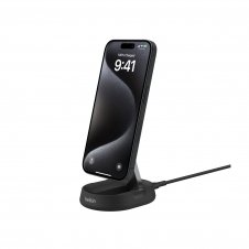 Belkin BoostCharge Pro Smartphone Negro Corriente alterna Cargador inalámbrico Carga rápida Interior