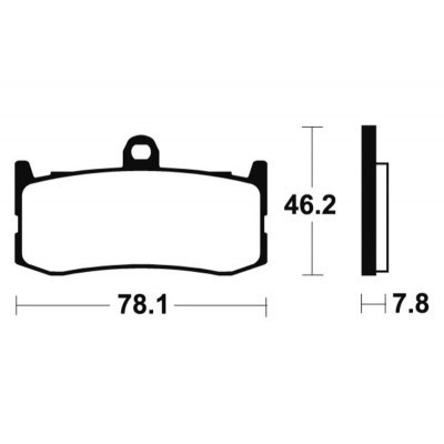 TECNIUM Sintered Metal Brake Pads - MTR364 MTR364