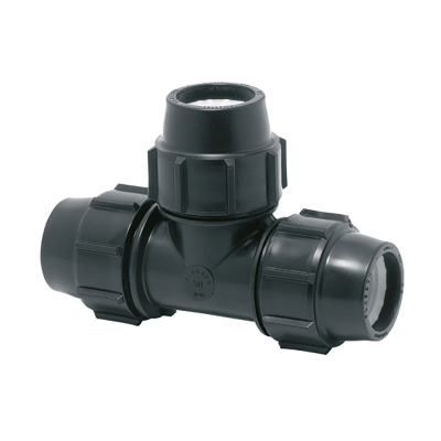 Conexión t igual 32 mm polipropileno