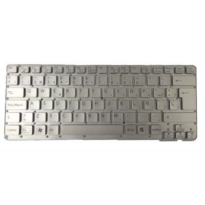 Teclado compatible para portátil SONY vpc-ca plata