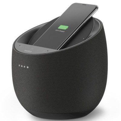 SMART SPEAKER WIRELESS CHARGER BLK