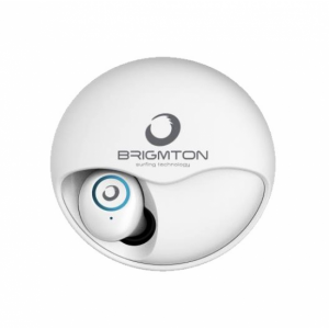 Auriculares BRIGMTON BML-17B Bluetooth blanco BASE