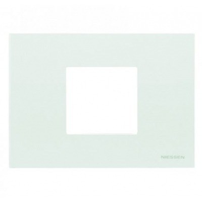 MARCO MONOCAJA 2 MODULOS ZENIT BLANCO