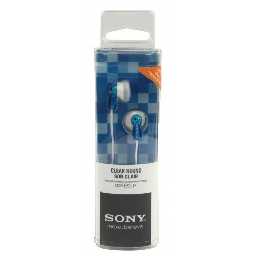 Auriculares Intrauditivos Sony MDR-E9LP/ Jack 3.5/ Azules