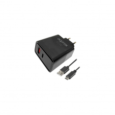Approx APPUSBWALL65W Cargador 65W QC 1x USB A + 1 USB C + cable