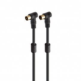 Cable de vídeo Antena TV/vídeo coaxial macho a antena TV/vídeo coaxial hembra Fonestar ANT-NE-A