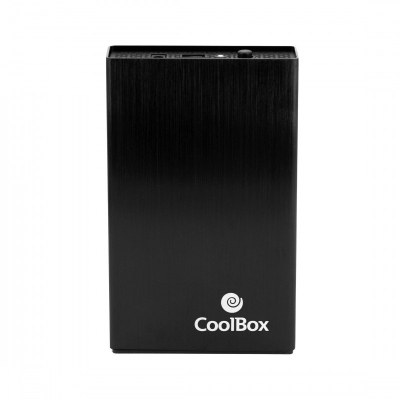 Carcasa disco duro hdd 3.5 pulgadas coolbox sca - 3533 usb3.0 negra aluminio