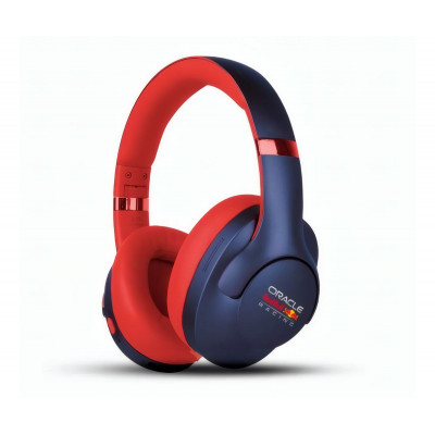 Auriculares inalámbricos Red Bull Racing RB-HP130 - Over-ear | Bluetooth | Rojo y azul | Plegables