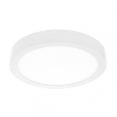 Downlight Iglux SUP-102307-NB V2/ Circular/ Ø120 x 35mm/ Potencia 7W/ 540 Lúmenes/ 4000ºK/ Blanco