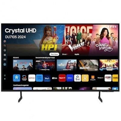 Televisor Samsung Crystal UHD TU65DU7105 65/ Ultra HD 4K/ Smart TV/ WiFi