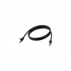 Vision TC 2MCAT6A/BL cable de red Negro 2 m Cat6a U/UTP (UTP)