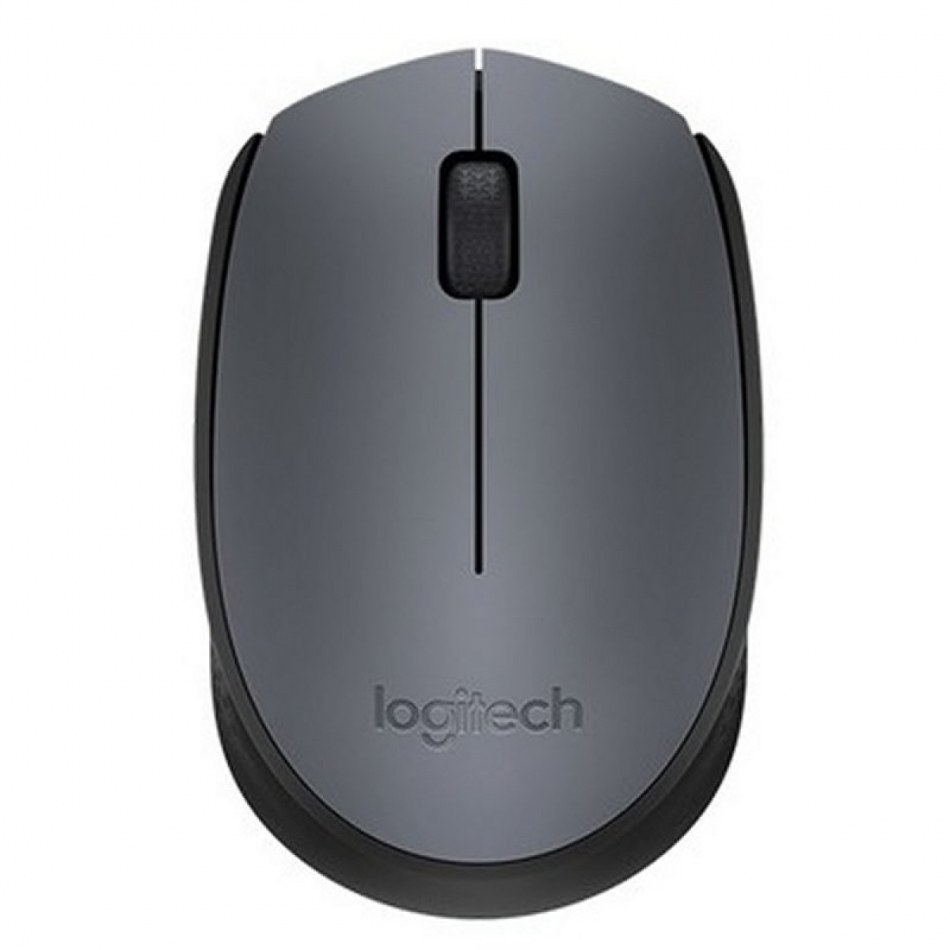 Logitech Raton Optico M170 Inalambrico Gris 910-004642