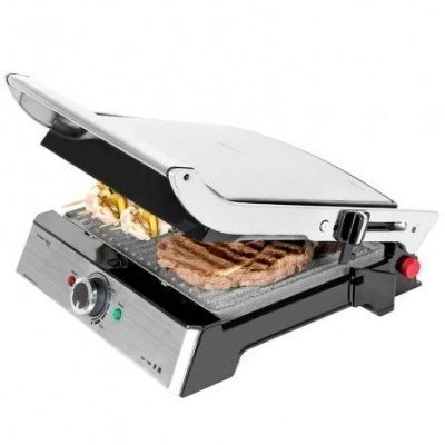 Parrilla Eléctrica Cecotec Rock N Grill Pro/ 2000W