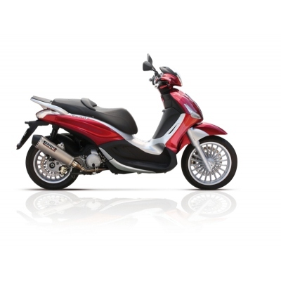 Escape homologado Yasuni 4T Silenc. Titanio Aprilia Sportcity / Piaggio Beverly 125 TUB451 TUB451