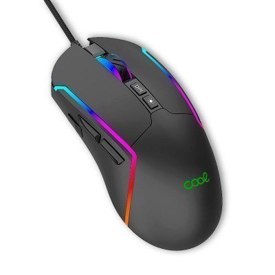 Rat?n USB Gaming RGB (Iluminaci?n) COOL Strip Negro