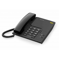 ALCATEL TELEFONO FIJO COMPACTO T26 NEGRO