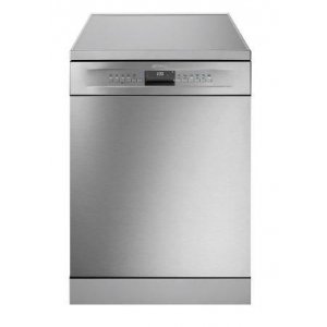 Lavavajillas Smeg LVS254CX, 60 cm, 13 servicios, clase C, 73 kWh año, 45dB, 11 programas, media carga, Inverter, inox antihuellas