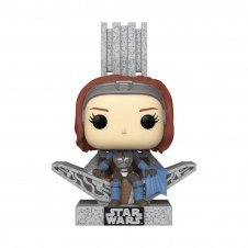 Funko pop deluxe mandalorian bo katan en el trono 76545