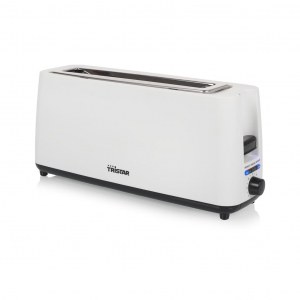 Tostador Tristar BR1056, 1 ranura larga, 900W, blanco