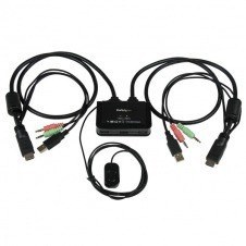 CONMUTADOR SWITCH KVM 2 PUERTOS HDMI® USB