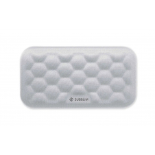 SUBBLIM SUBMP-04E041 descansa muñecas Algodón, Licra, Espuma de memoria, Poliuretano (PU) Plata