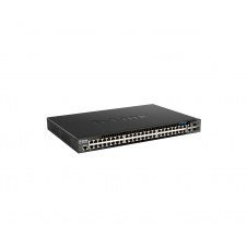 D-Link DGS-1520-52MP Gestionado L3 Gigabit Ethernet (10/100/1000) Energ?a sobre Ethernet (PoE) 1U Negro