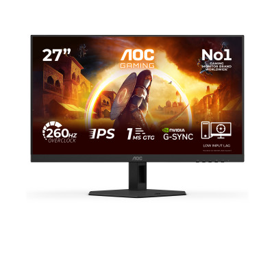 AOC G4 27G4ZREP pantalla para PC 68,6 cm (27) 1920 x 1080 Pixeles Full HD LCD Negro, Rojo