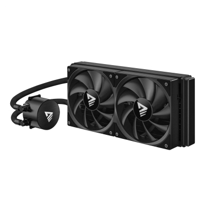 NOX 240 mm Procesador Kit de refrigeración líquida 12 cm Negro 1 pieza(s)