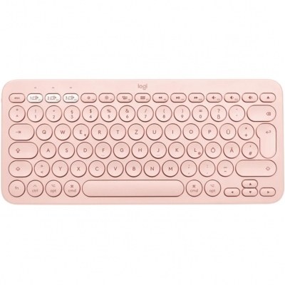 Teclado logitech k380 multi - device bluetooth rosa español